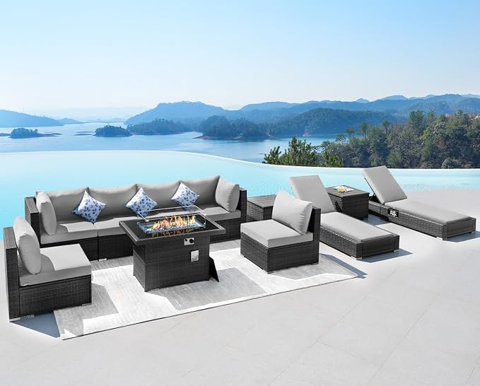 NICESOUL 11-Piece Patio Furniture - Image 3