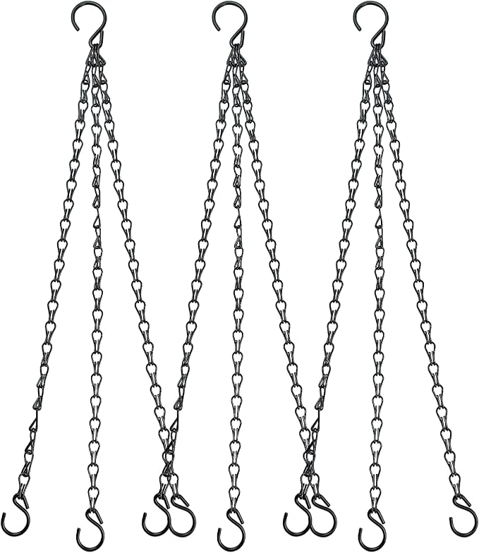 3 Pack, 20 Inch Hanging Baskets Chain, Hanging Chains - Image 2