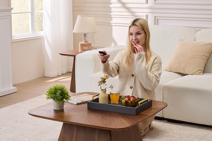 40cm x30cm Serving Trays with Handles, Ottoman Trays, Living Room, and Outdoors - Image 6