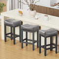 Counter Height Bar Stools Set of 3, 24 Inch Barstools by Raynesys
