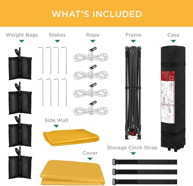 Best Choice Products 10x10ft Pop Up Canopy Tent - Image 7