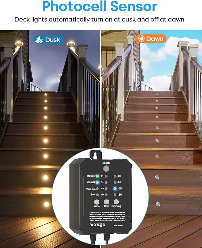 HIBOITEC Low Voltage Deck Lights Kit - Image 6