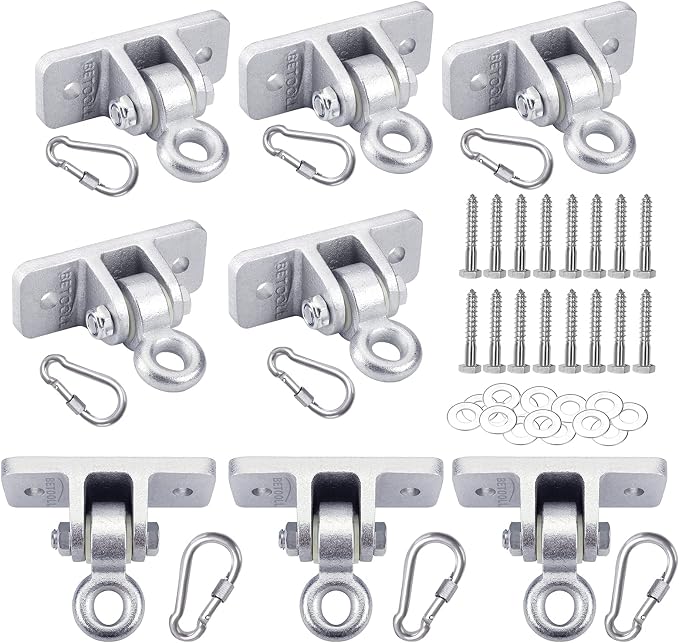 BETOOLL Swing Hangers Heavy Duty Wooden Swing Set Accessories by BETOOLL