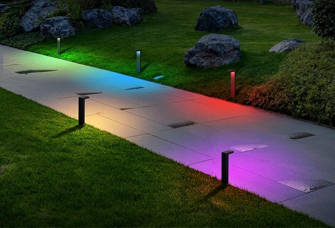 GKOLED 4 Pack Low Voltage Landscape Pathway Light Fixture, 9-15V AC DC Outdoor - Image 8