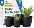 Lifemaster Plant Pots with Multi Drainage Holes by LIFEMASTER