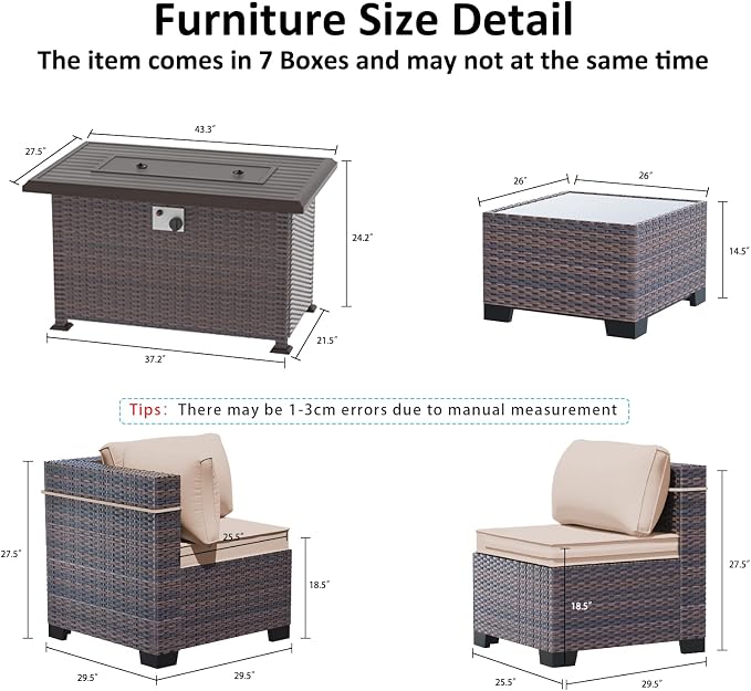 Outdoor Patio Furniture Set - Image 2