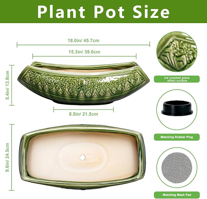 Bonsai Planter 18 Inch - Image 2
