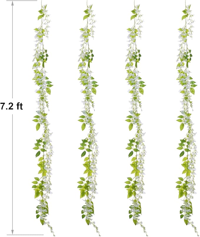 Lvydec Wisteria Artificial Flowers Garland - Image 4