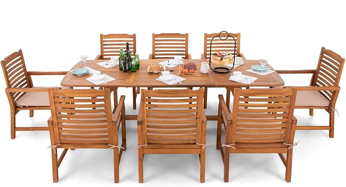 Sophia & William Patio Outdoor Table and Chairs Set, Patio Dining Sets - Image 7
