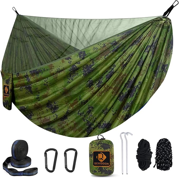 Camping Hammock, Portable Hammocks by QEVOOON