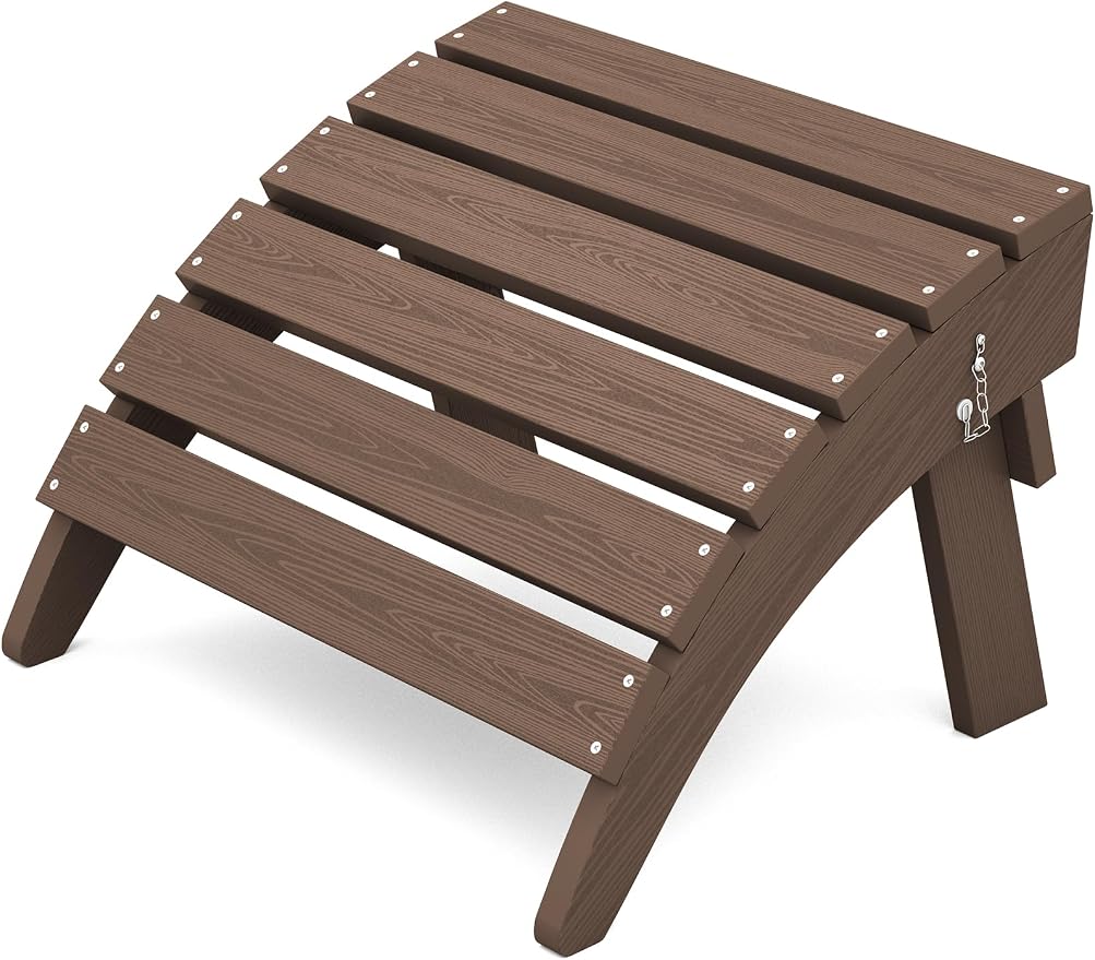 KINGYES Folding Adirondack Ottoman by KINGYES