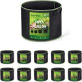 Delxo 10-Pack 7 Gallon Grow Bags Heavy Duty Aeration Fabric Pots Thickened by Delxo