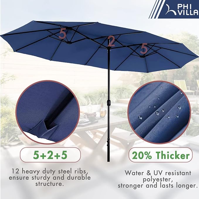 PHI VILLA 7 Piece Outdoor Dining Set - Image 5