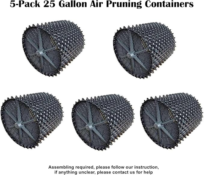 Air Pruning Containers, 25 Gallon Air Pruning Planters, 100 Liter 20" X 20" D/H - Image 2