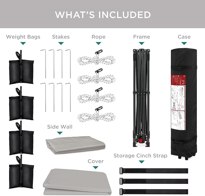 Best Choice Products 10x10ft Pop Up Canopy Tent - Image 7