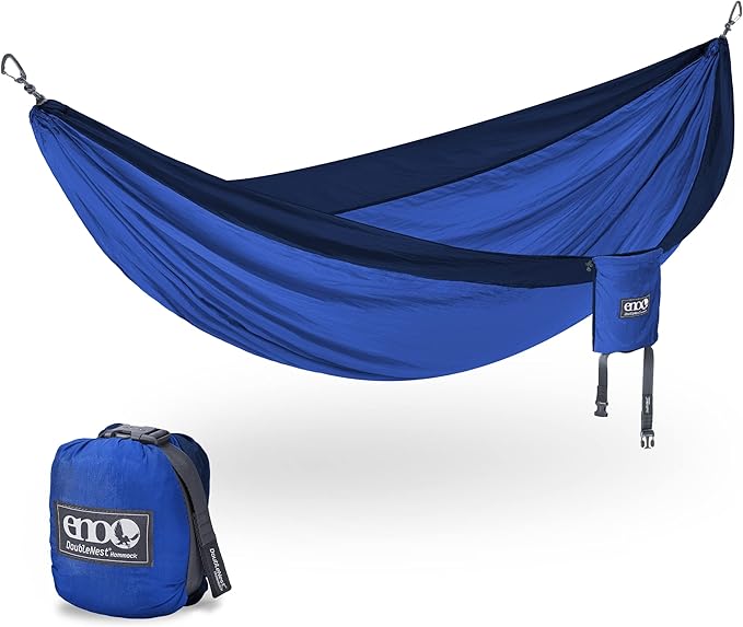 ENO, Eagles Nest Outfitters DoubleNest Lightweight Camping Hammock, 1 to 2 by EaglesNestOutfitters