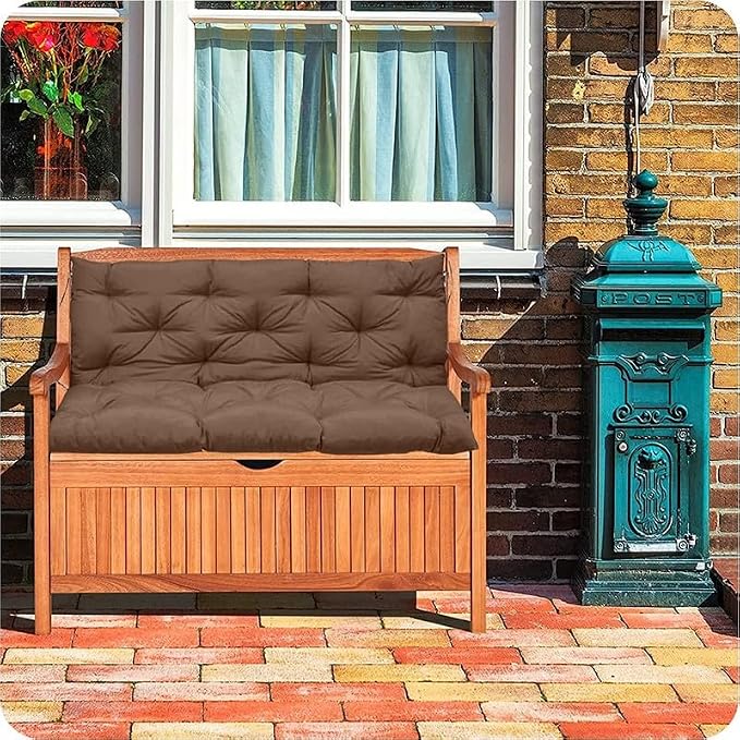 Swing Cushion Replacement Outdoor Porch Waterproof Bench Cushion 2-3 Seater - Image 4