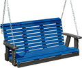 Poly Lumber Wood 4FT Porch Swing Amish Craftsmandship Made in USA HDPE by Unknown