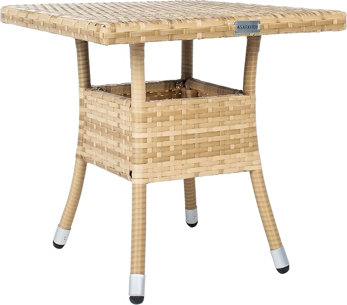 SAFAVIEH Outdoor Collection Edna Natural/White Cushion 3-Piece Lounge Set - Image 10