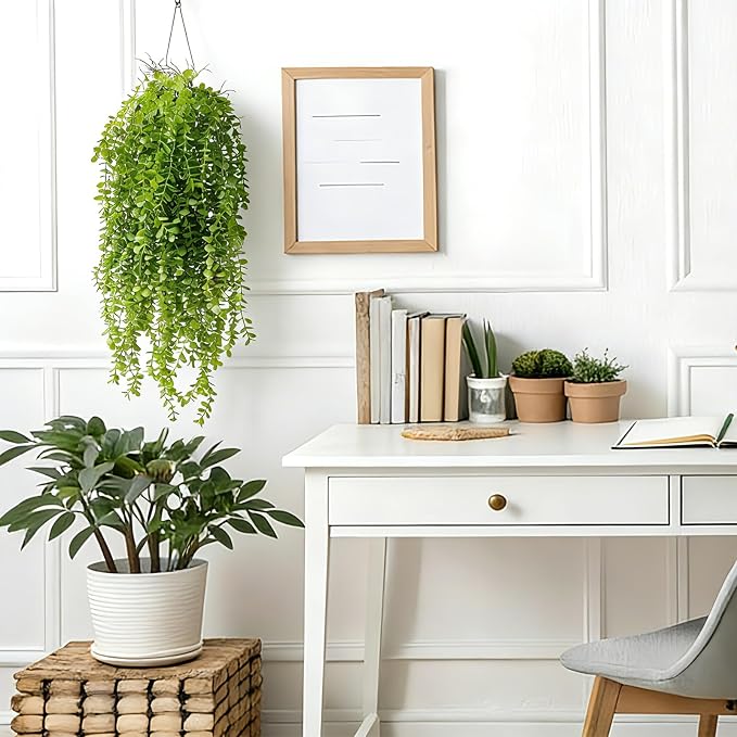 4 Pack Fake Hanging Plants - Image 2