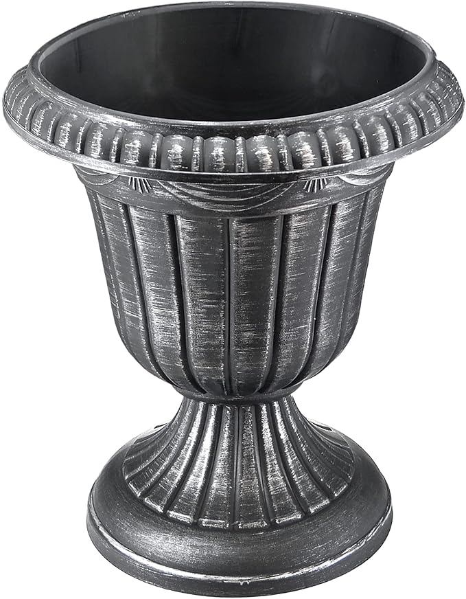 Arcadia Garden Products PL00SL Classic Traditional Plastic Urn Planter - Image 2