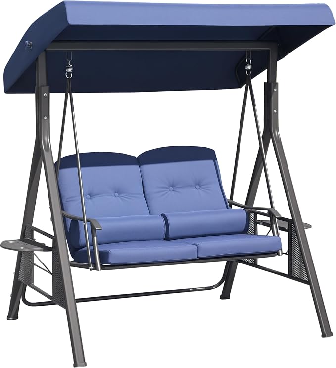 Outsunny 2-Person Patio Swing Bench by Outsunny