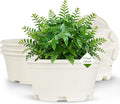 5 Packs 13 inch Plant Pot Modern Decorative Garden Pot by KPUVX