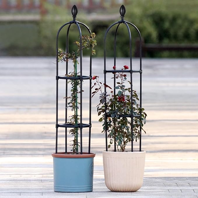 2 Pack 5Ft Tall Garden Obelisk Trellis - Image 6