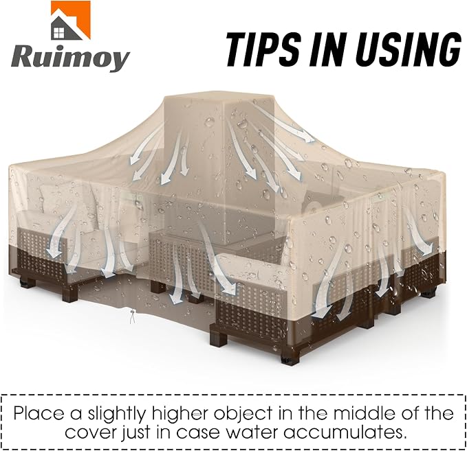 Patio Furniture Covers, Outdoor Furniture Cover Waterproof, General Purpose - Image 3
