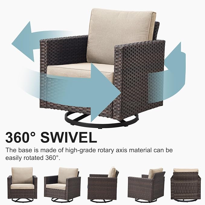 Belord 7 Pieces Patio Furniture Set - Image 5