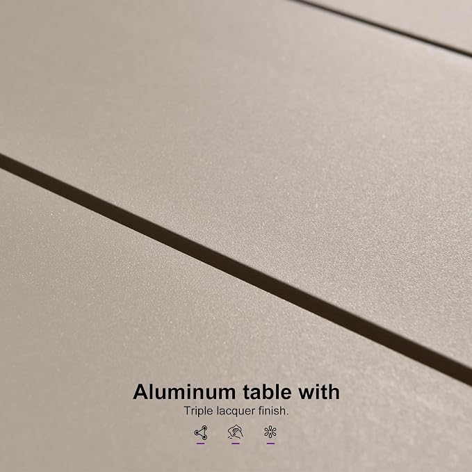 PURPLE LEAF Outdoor Dining Set - Image 7