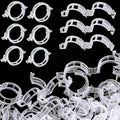 Plant Support Clips, Plastic Trellis Clips, Grape Vine Tomato Vine Vegetables by Unknown