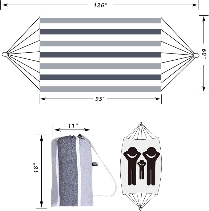 Double Hammock Brazilian Hammocks - Image 2