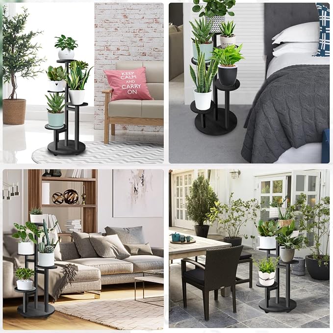 GEEBOBO 5 Tiered Tall Plant Stand - Image 4