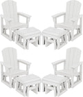 SERWALL Outdoor Glider Chair Set of 4 by SERWALL