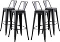 AC Pacific 30” Metal Barstool Set of 2 – Country Rustic Style by ACPacific