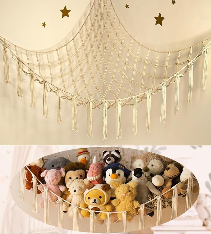 Stuffed Animal Storage Hammock Net by MirolamUS