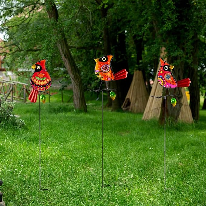 Decorative Garden Stakes, Waterproof Outdoor Decor Housewarming Present - Image 5