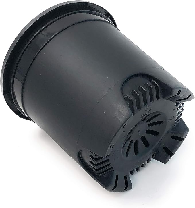 2 Gallon 10-Pack Nursery Pot Black Plastic Planters - Image 3