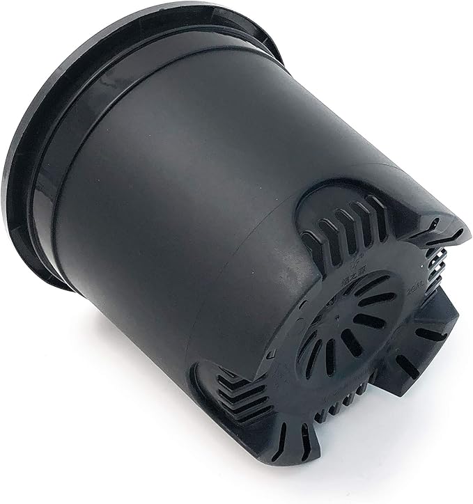 Cotta Planters 2 Gallon Black Nursery Pot Plastic 6-Pack Planter Pots Pot Liners - Image 3