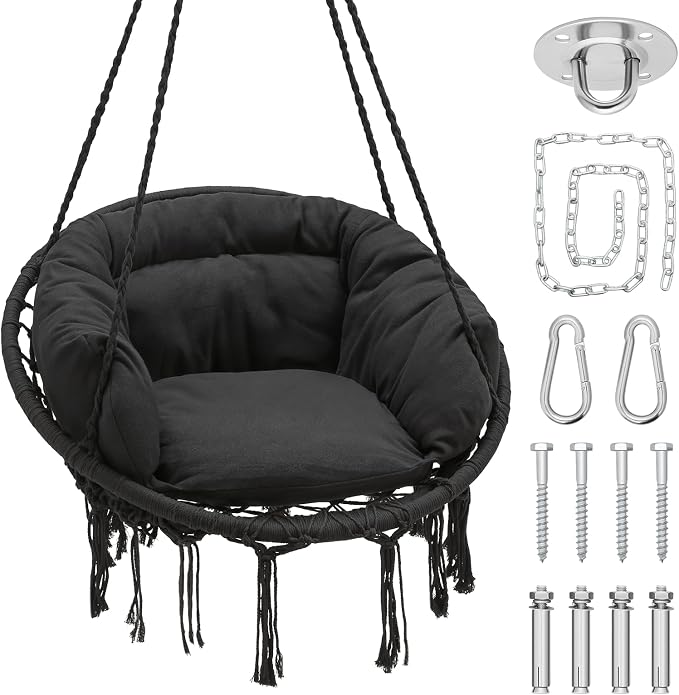 Athena Collection Hammock Chair Hanging Swing Chair by AthenaCollectionFurniture