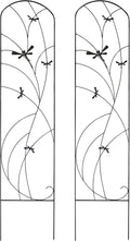 Sunnydaze 56-Inch Dragonfly Delight Outdoor Plant Trellis by SunnydazeDecor