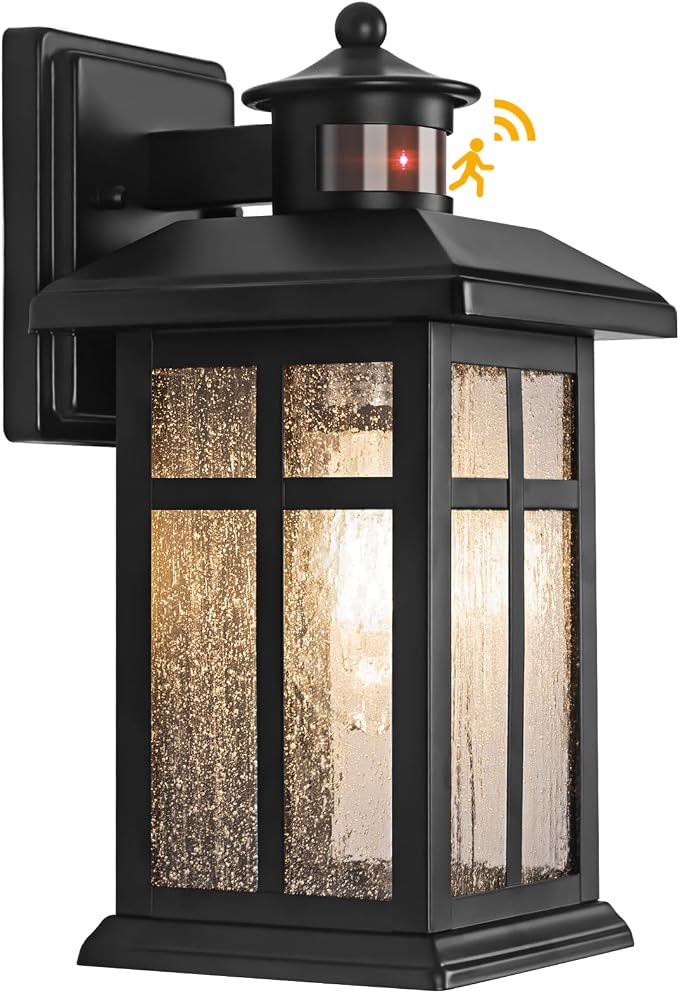 Outdoor Wall Light Motion Sensor by Brilvibera