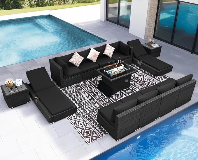 NICESOUL 13 Piece Outdoor Sectional - Image 2