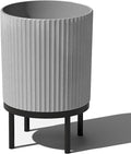Veradek Demi Series Round Planter w/ Stand by VeradekOutdoor