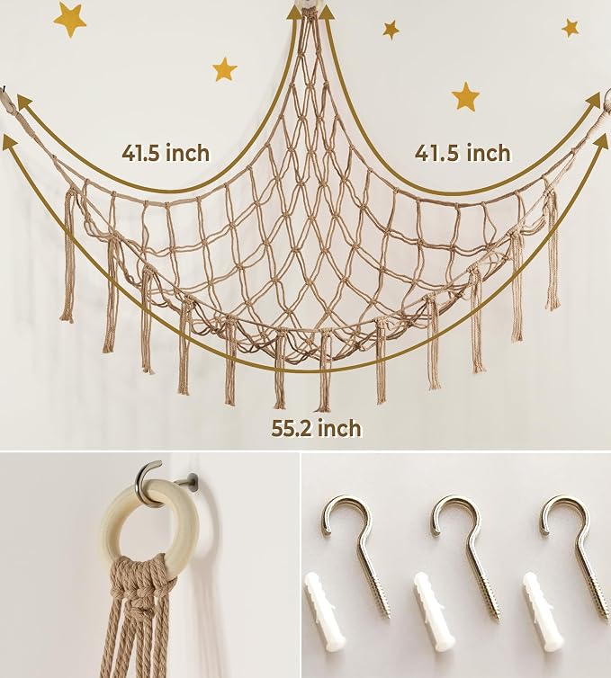 Stuffed Animal Storage Hammock or Net Corner - Image 6