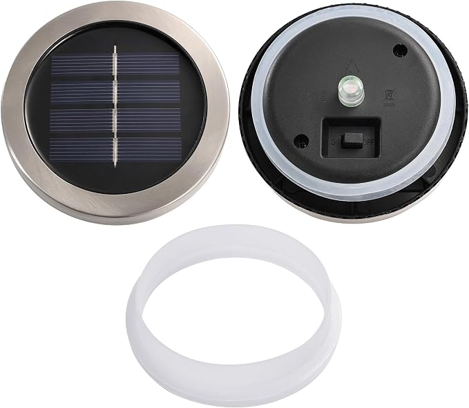 Cooo Christmas Gifts 2 Pack Solar Lanterns Waterproof Outdoor Heavy Crackle - Image 8