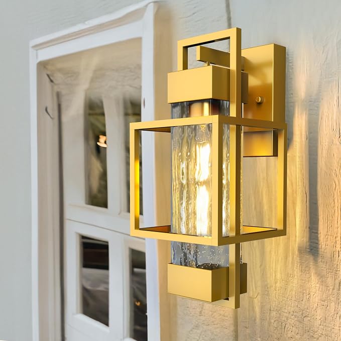PARTPHONER Modern Outdoor Light Fixtures Dusk to Dawn Outdoor Lighting 2 Pack - Image 2