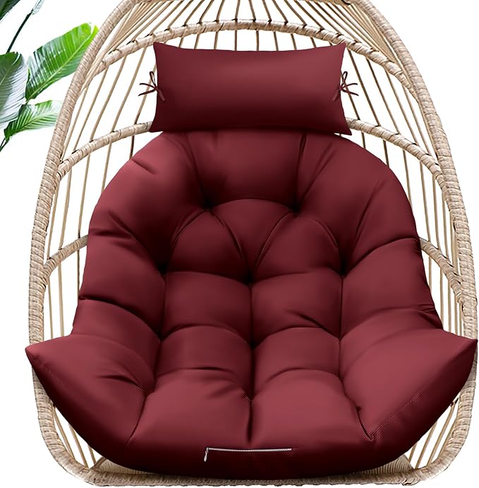 MAGIC ELEPHANT Egg Chair Cushion, Memory Foam Hanging Egg Chair Cushion by Magicelephant