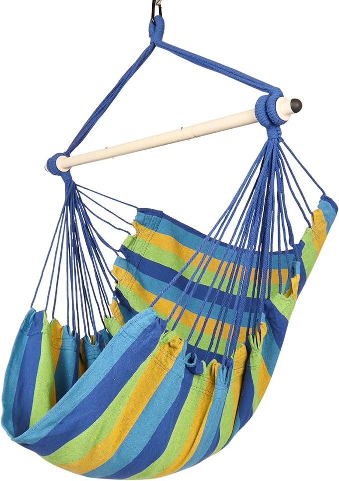 Highwild Hammock Chair Hanging Rope Swing by Highwild